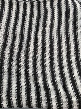 Black/white/silver Sweater Knit